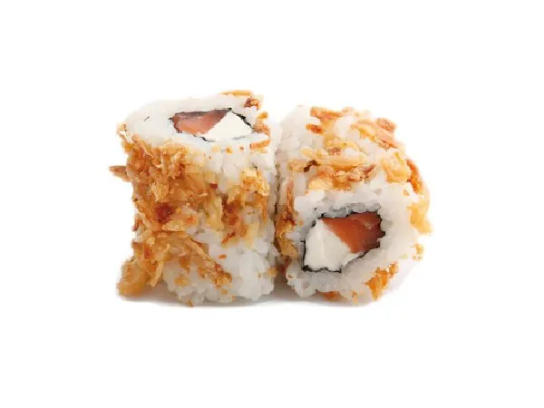 Oignons frits saumon cheese — Sky Sushi Lorient