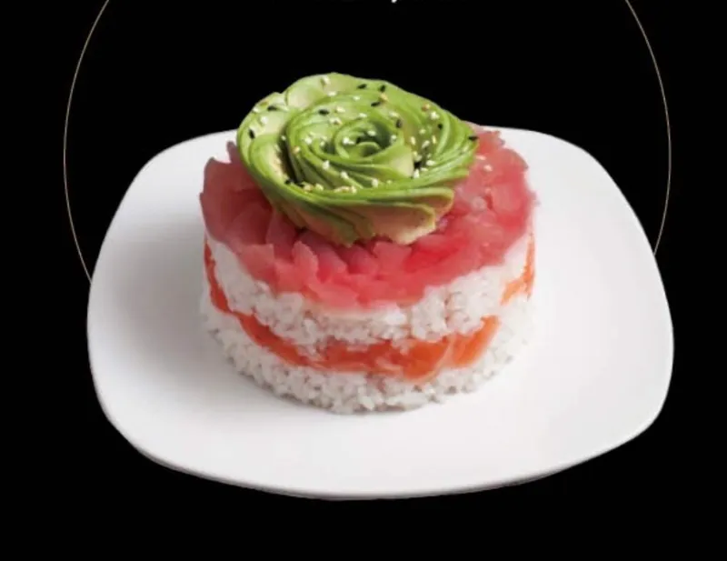 Tartare saumon thon avocat — Sky Sushi Lorient